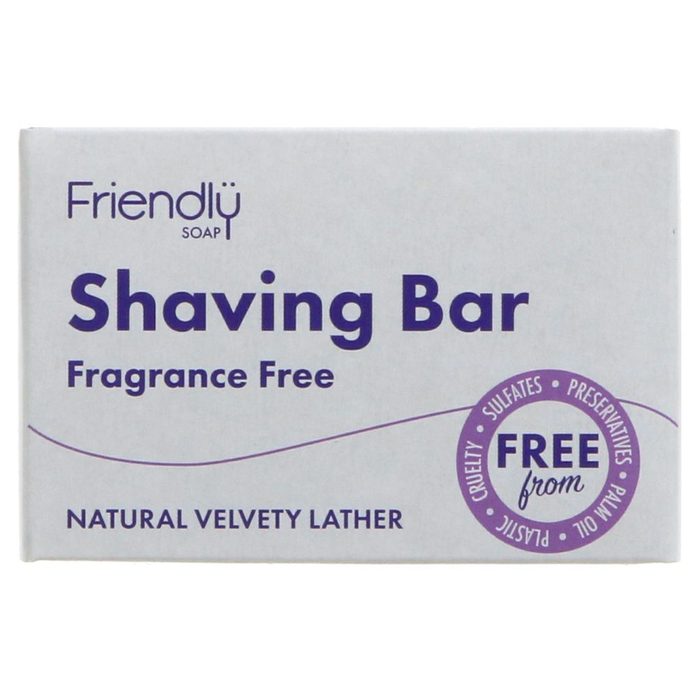 Friendly Soap Shaving Fragrance Free