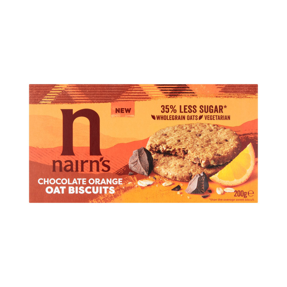 Nairns Chocolate Orange Oat Biscuits 200G