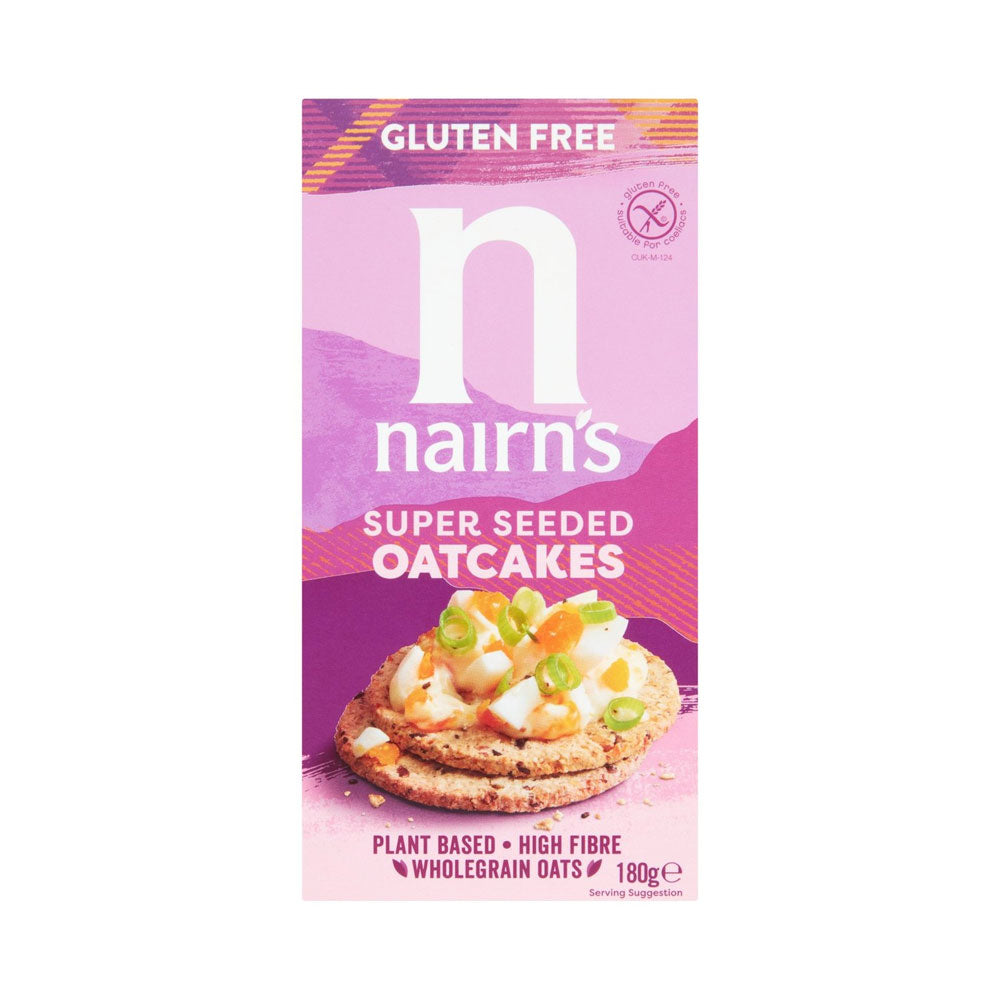 Nairns Gluten Free Super Seeded Oatcakes