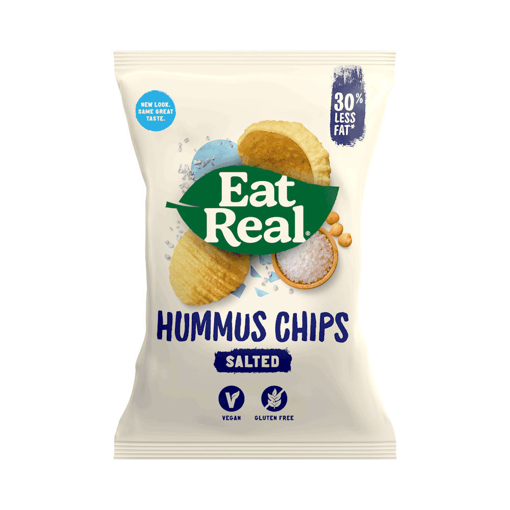 Eat Real Hummus Chips Sea Salt 110G