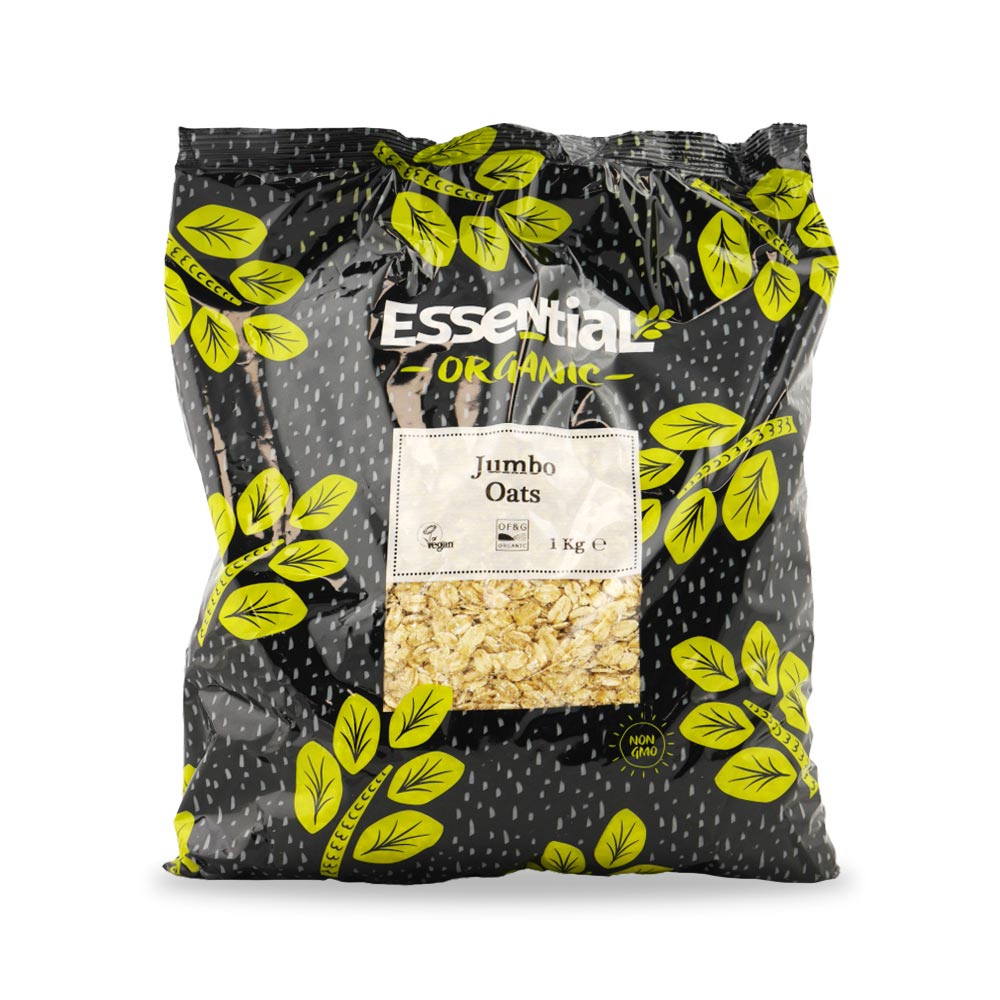 Essential Organic Jumbo Oats 1KG