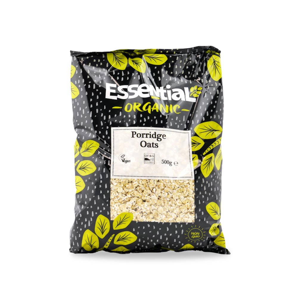 Essential Organic Porridge Oats 500G