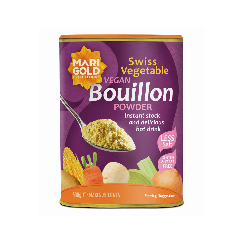 Marigold Vegan Bouillon Powder Less Salt 500G