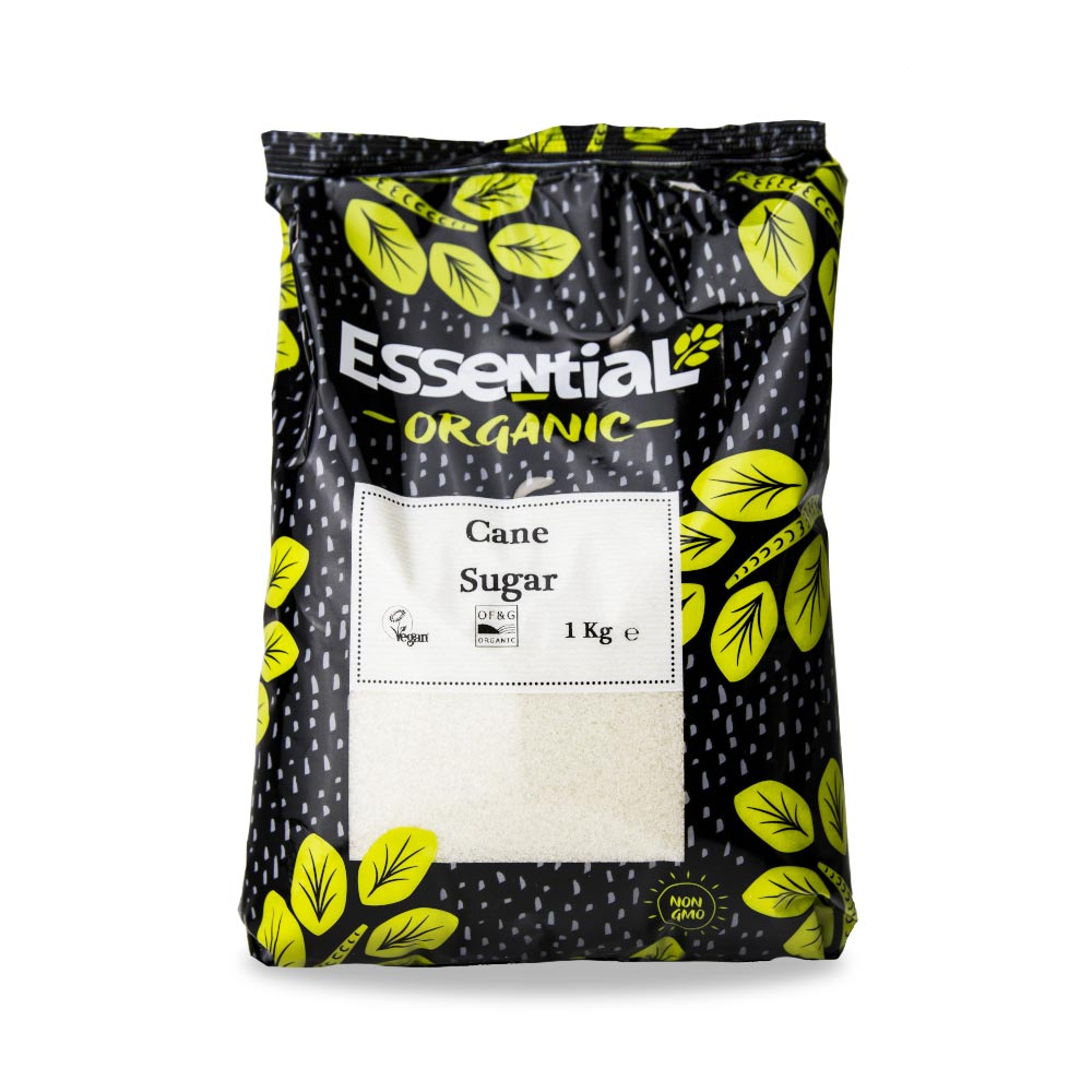 Essential Organic Natural Cane Sugar 1Kg