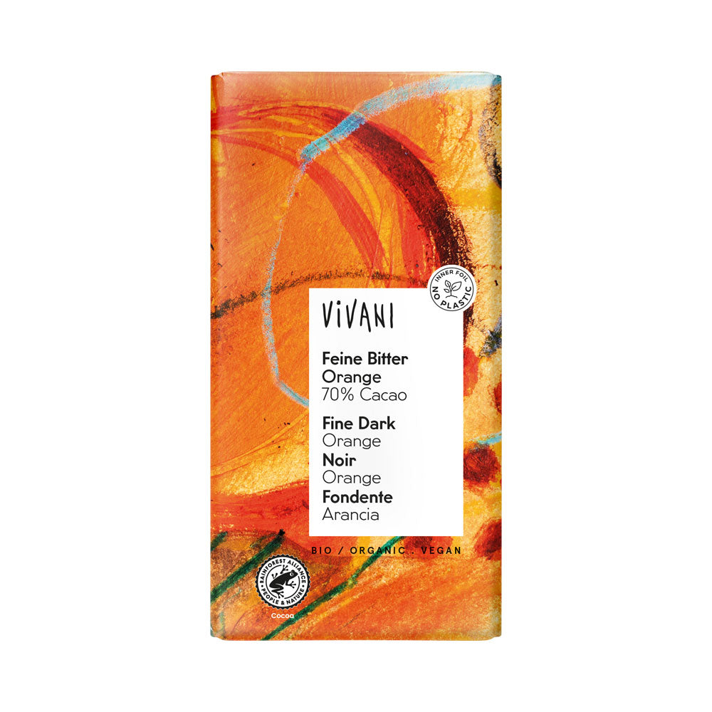 Vivani Organic Fine Dark Orange 70% Cacao