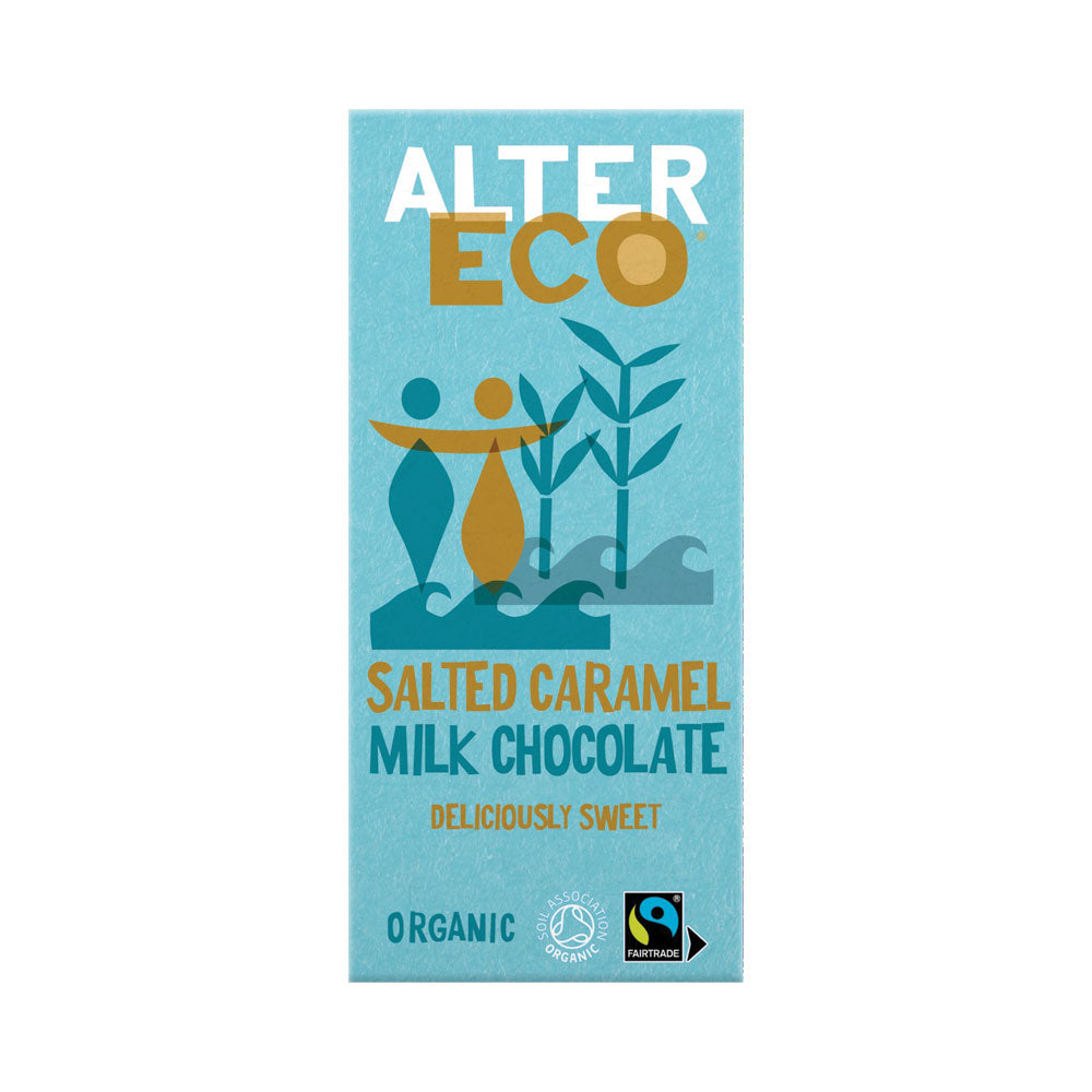 Alter Eco Milk Choc Salted Caramel