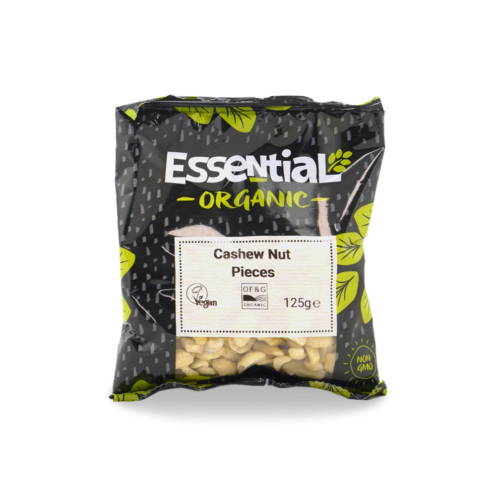 Essential Organic Cashew Pieces 125G