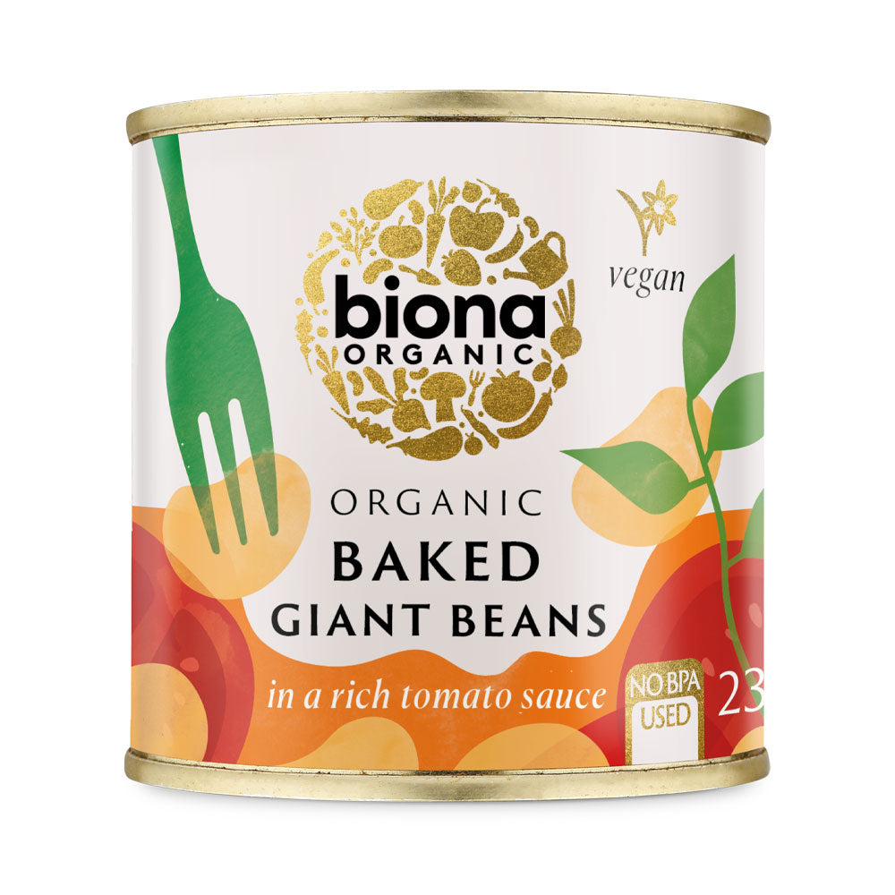 Biona Organic Baked Giant Beans In Tomato Sauce