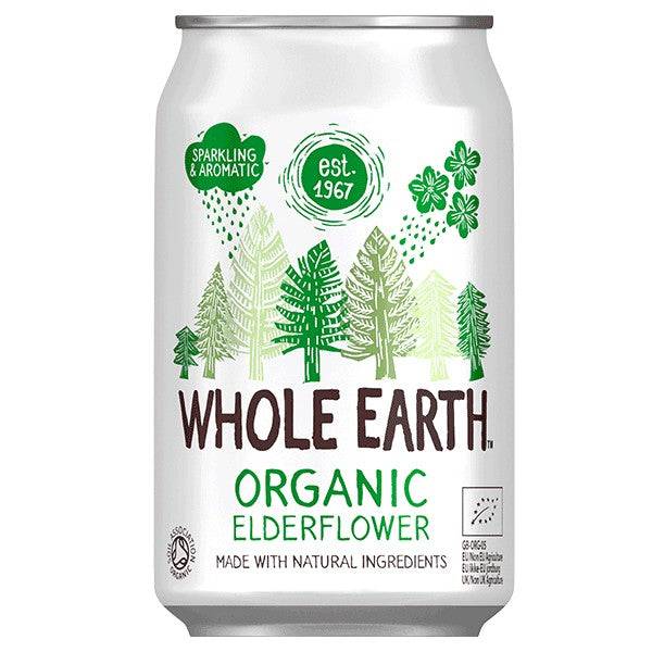 Whole Earth Organic Sparkling Elderflower