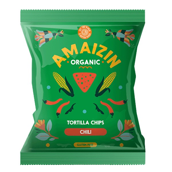 Amaizin Organic Chilli Corn Chips