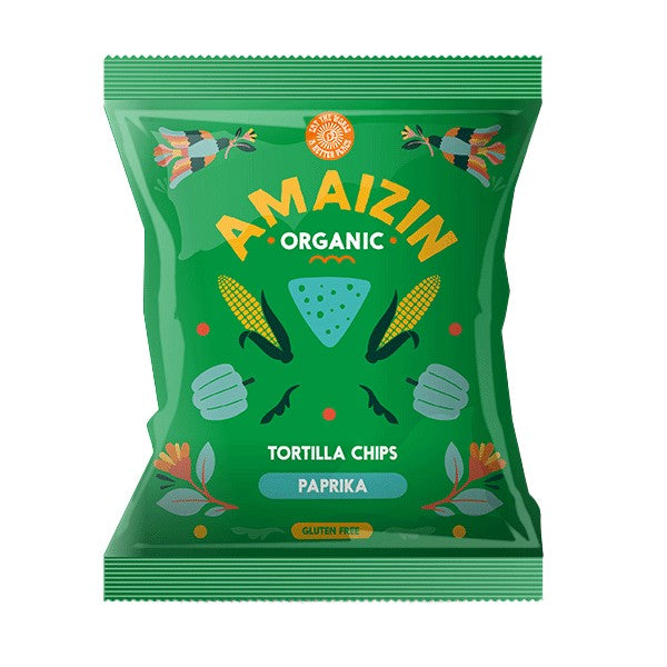 Amaizin Organic Paprika Corn Chips