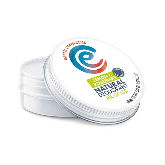 Earth Conscious Lemon & Rosemary Deodorant Tin