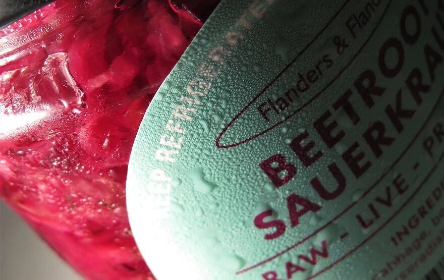 Glastonbury Ferments Beetroot & Horesradish Sauerkraut