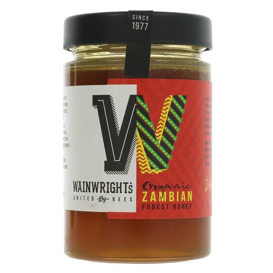 Wainwrights Organic Zambian Honey Clear 380g