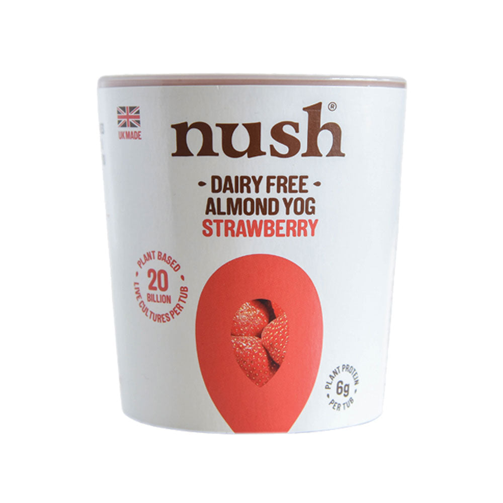Nush Almond M*Lk Yogurt Strawberry 350G
