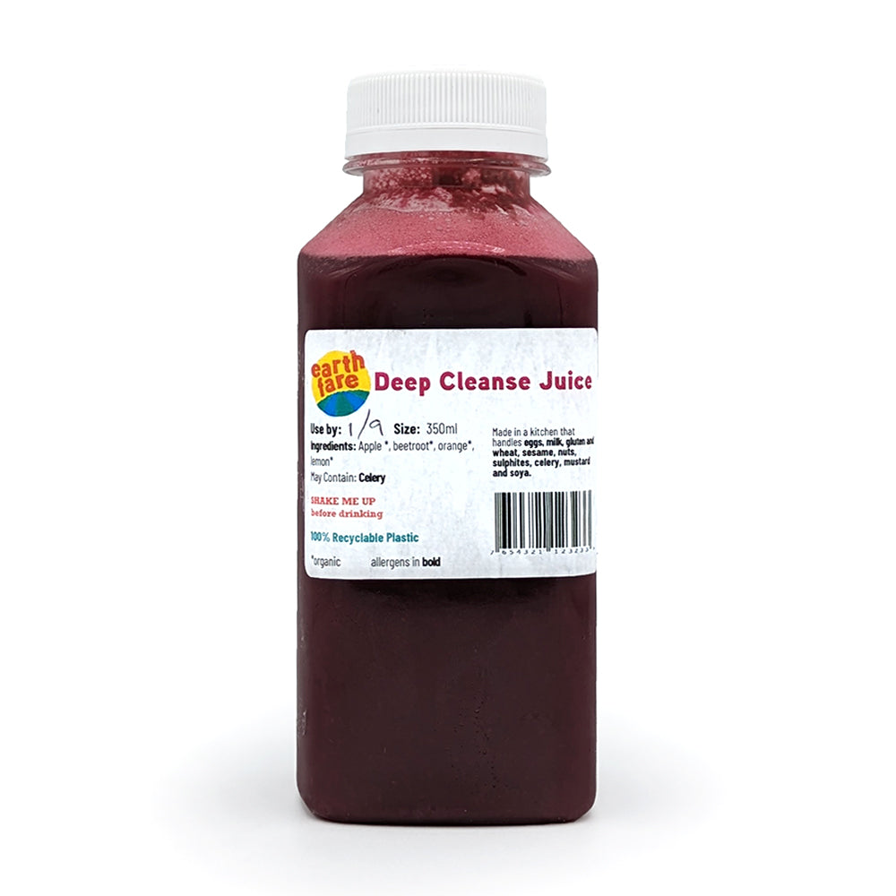 Earthfare Deep Cleanse (Beetroot Juice)