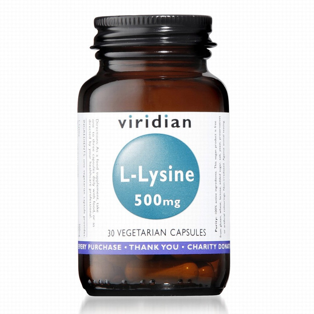 Viridian L-Lysine 500Mg