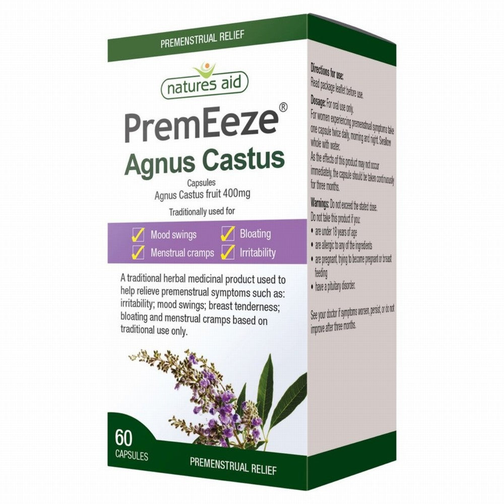 Natures Aid Agnus Castus 400Mg