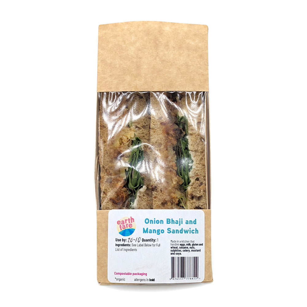 Earthfare Bhaji And Mango Sandwich