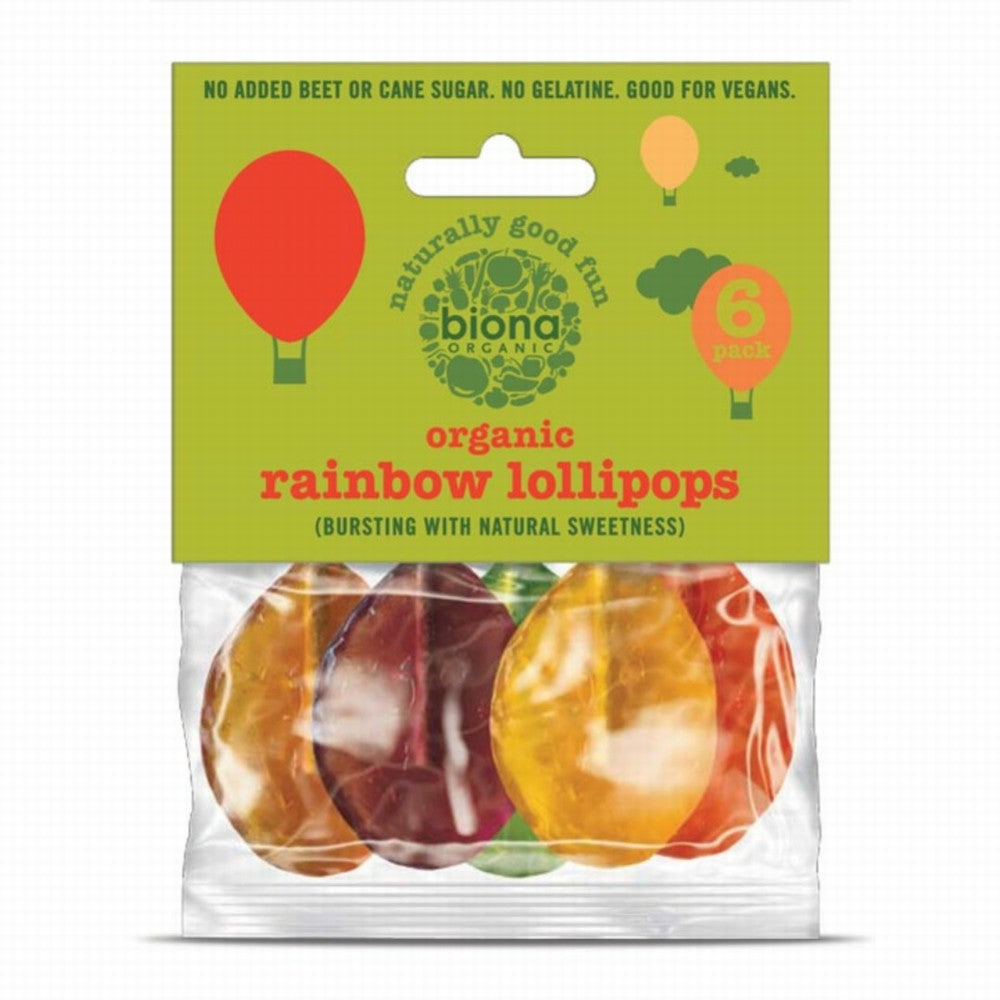 Biona Organic Fruit Lollies No Added Sugar