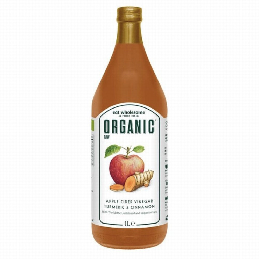 Eat Wholesome Organic Apple Cider Vinegar Turmeric Cinnamon