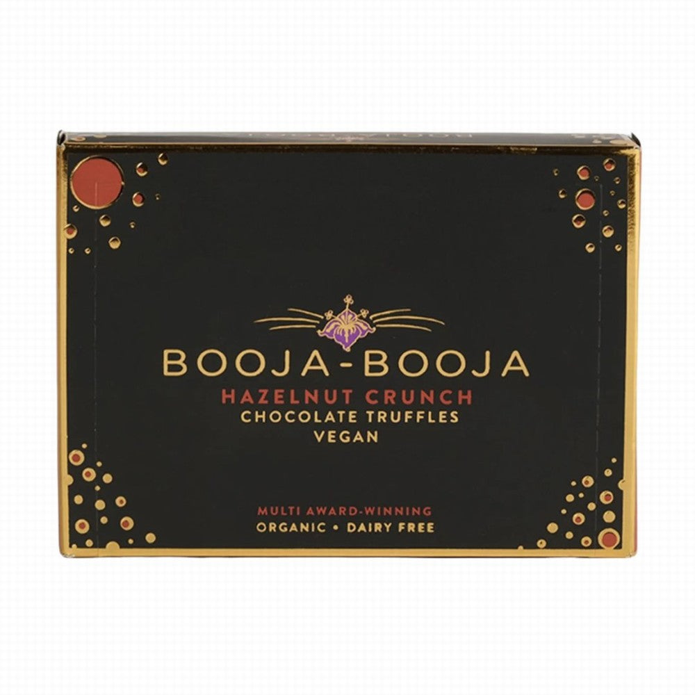 Booja Booja Organic Hazelnut Crunch Truffles 92G