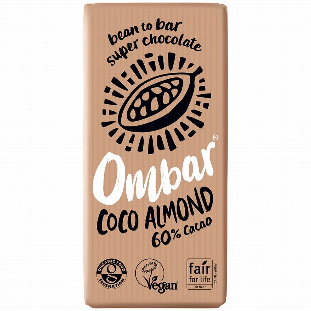 Ombar Organic Coco Almond 60% Cacao