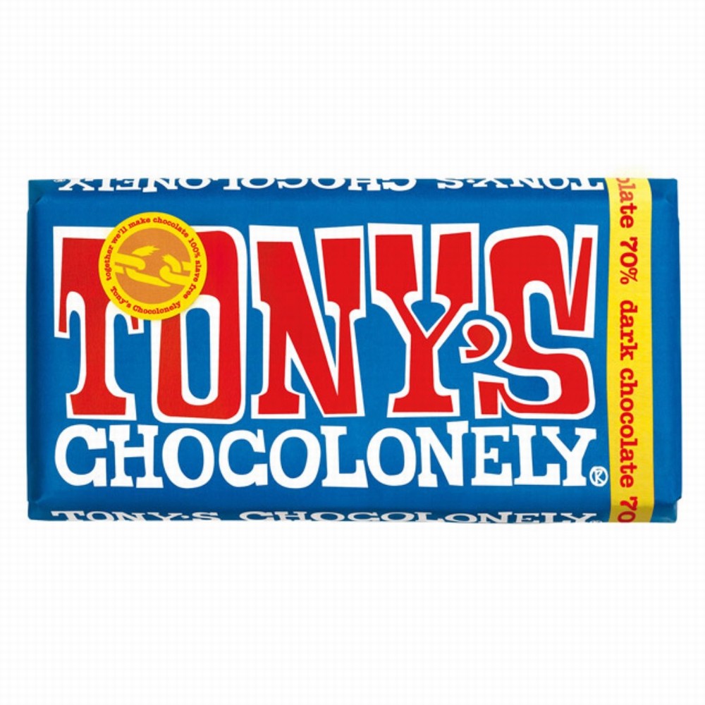 Tonys Chocolonely Dark Chocolate 70% Fairtrade