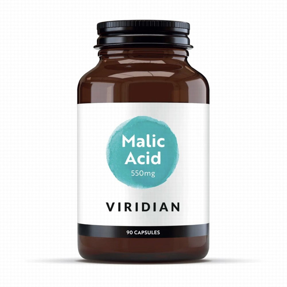 Viridian Malic Acid 500Mg 90Caps