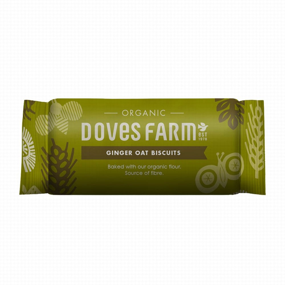 Doves Organic Ginger Oat Biscuits 200G
