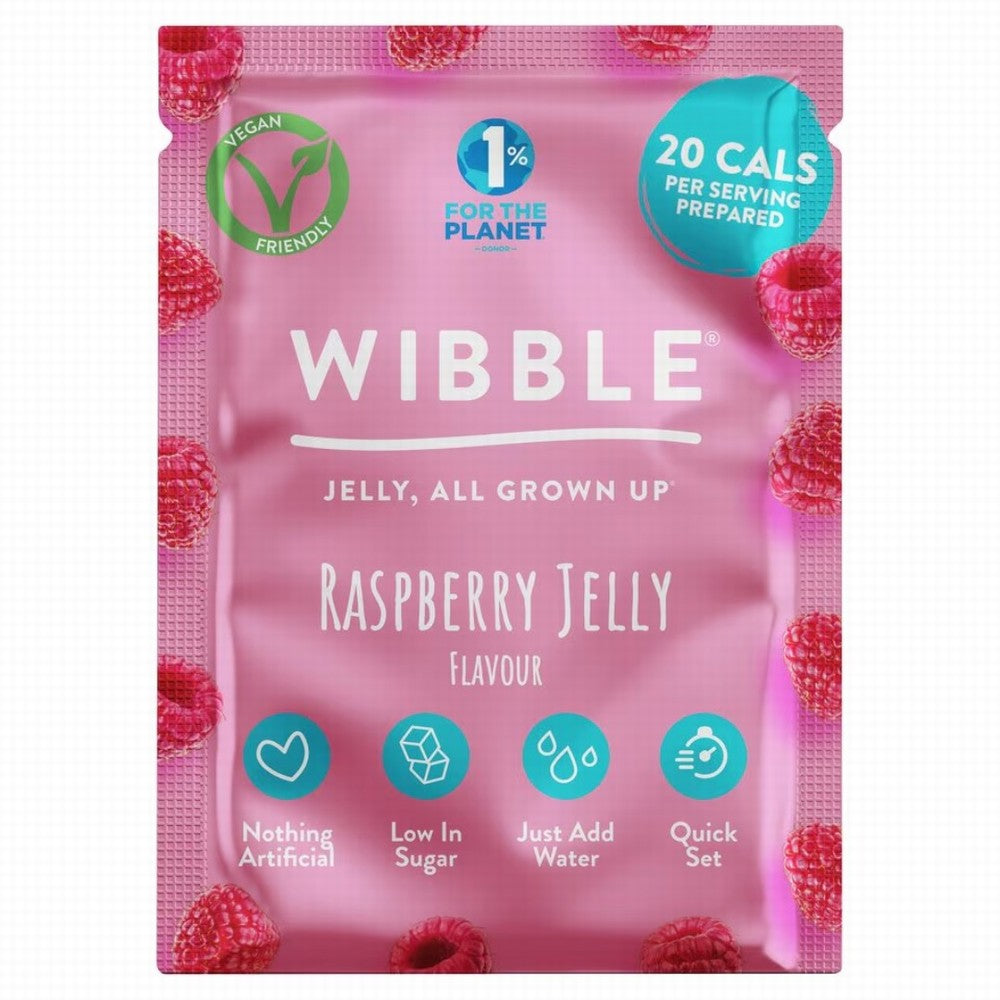 Wibble Raspberry Jelly Crystals