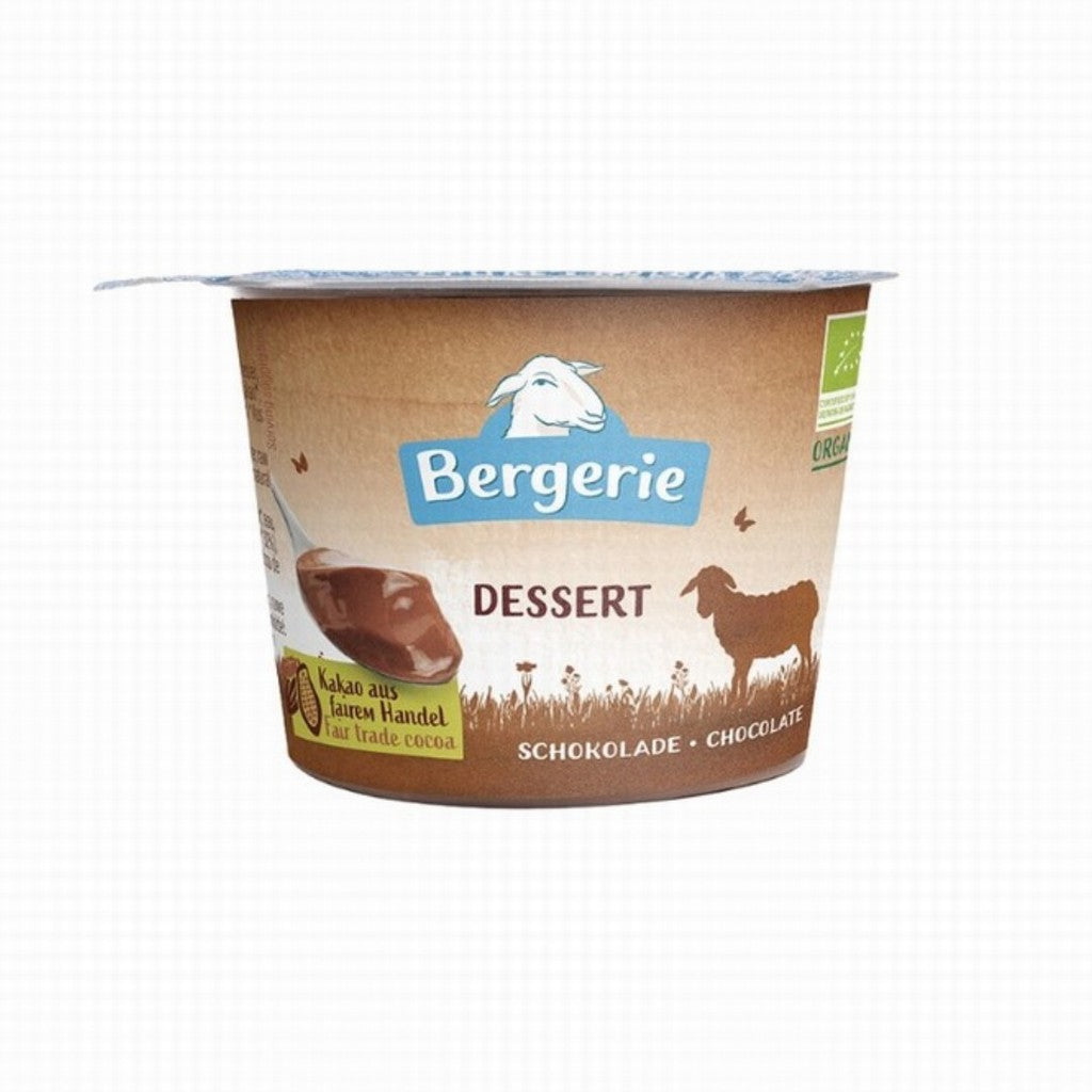 Bergerie Organic Chocolate Sheeps Milk Dessert 125G