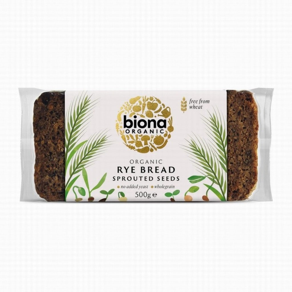 Biona Organic Vitality Rye Bread With Sprouted Seeds
