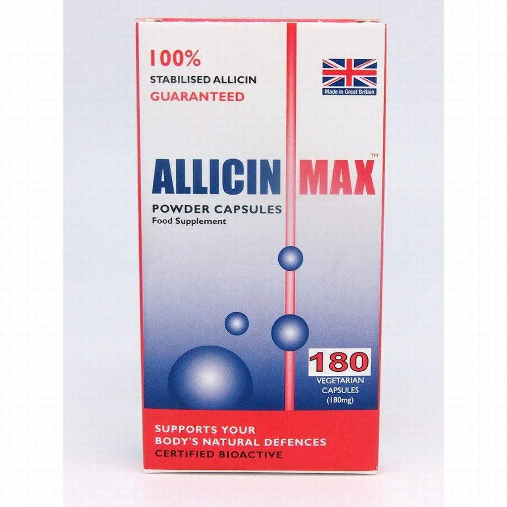 Allicin Max 180Caps - Earthfare Supermarket - 5060082340109