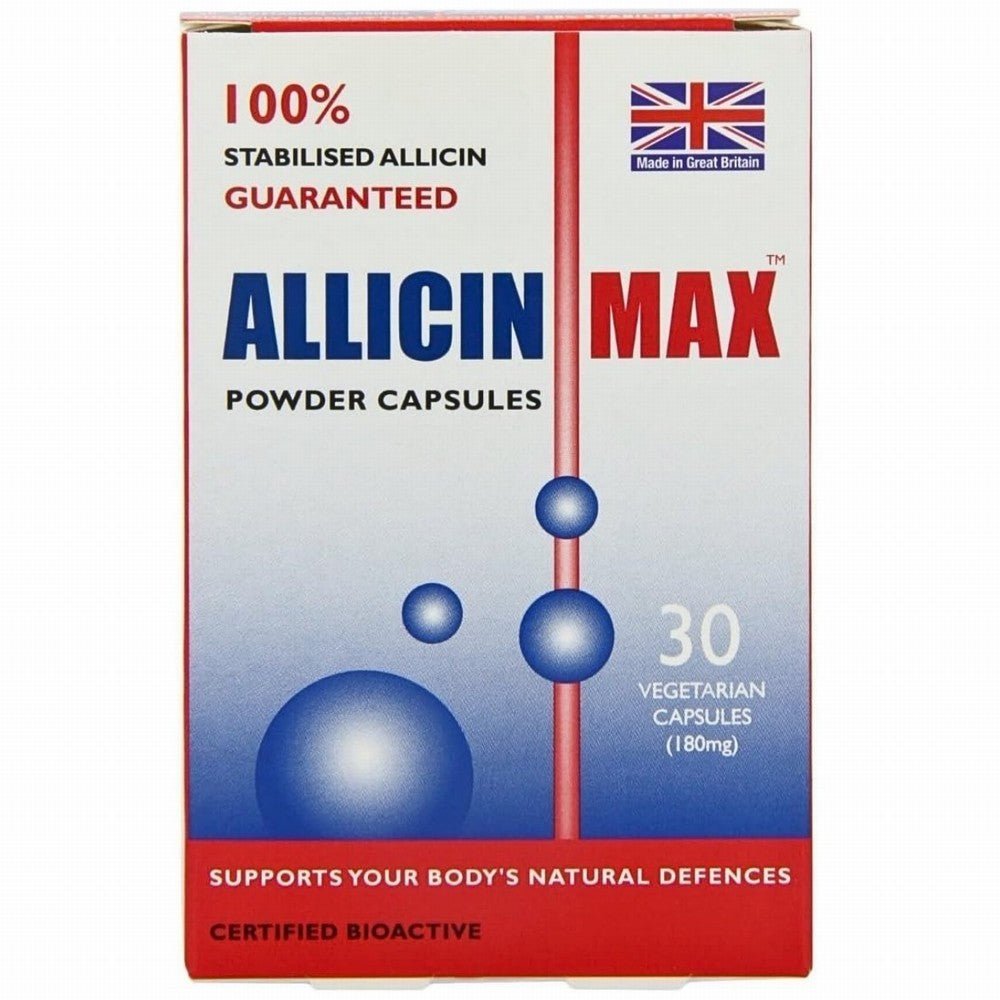 Allicin Max 30caps - Earthfare Supermarket - 5060082340338