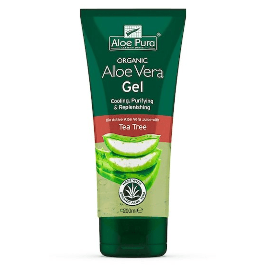Aloe Pura Organic Aloe Vera Gel with Tea Tree - Earthfare Supermarket - 5029354002640
