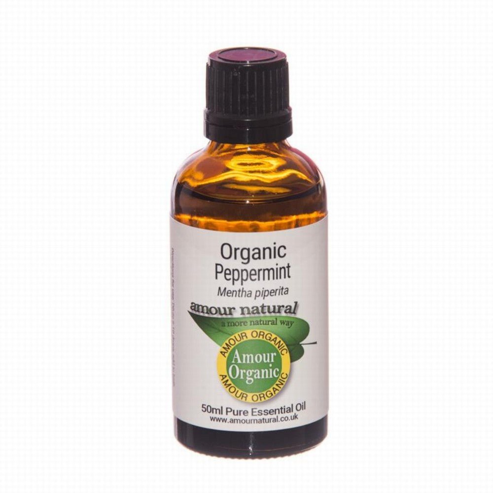 Amour Natural Organic Peppermint Oil 50Ml - Earthfare Supermarket - 5060337354554