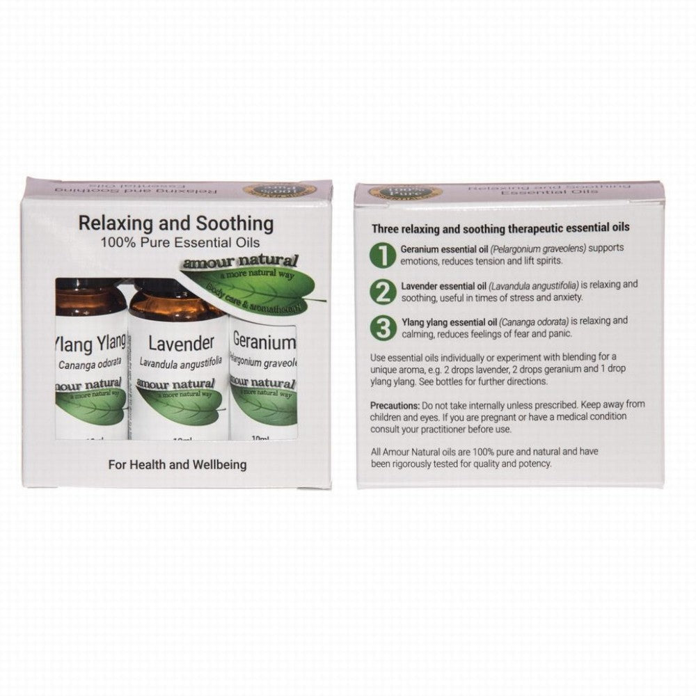 Amour Natural Relaxing Set - Earthfare Supermarket - 5060337355025
