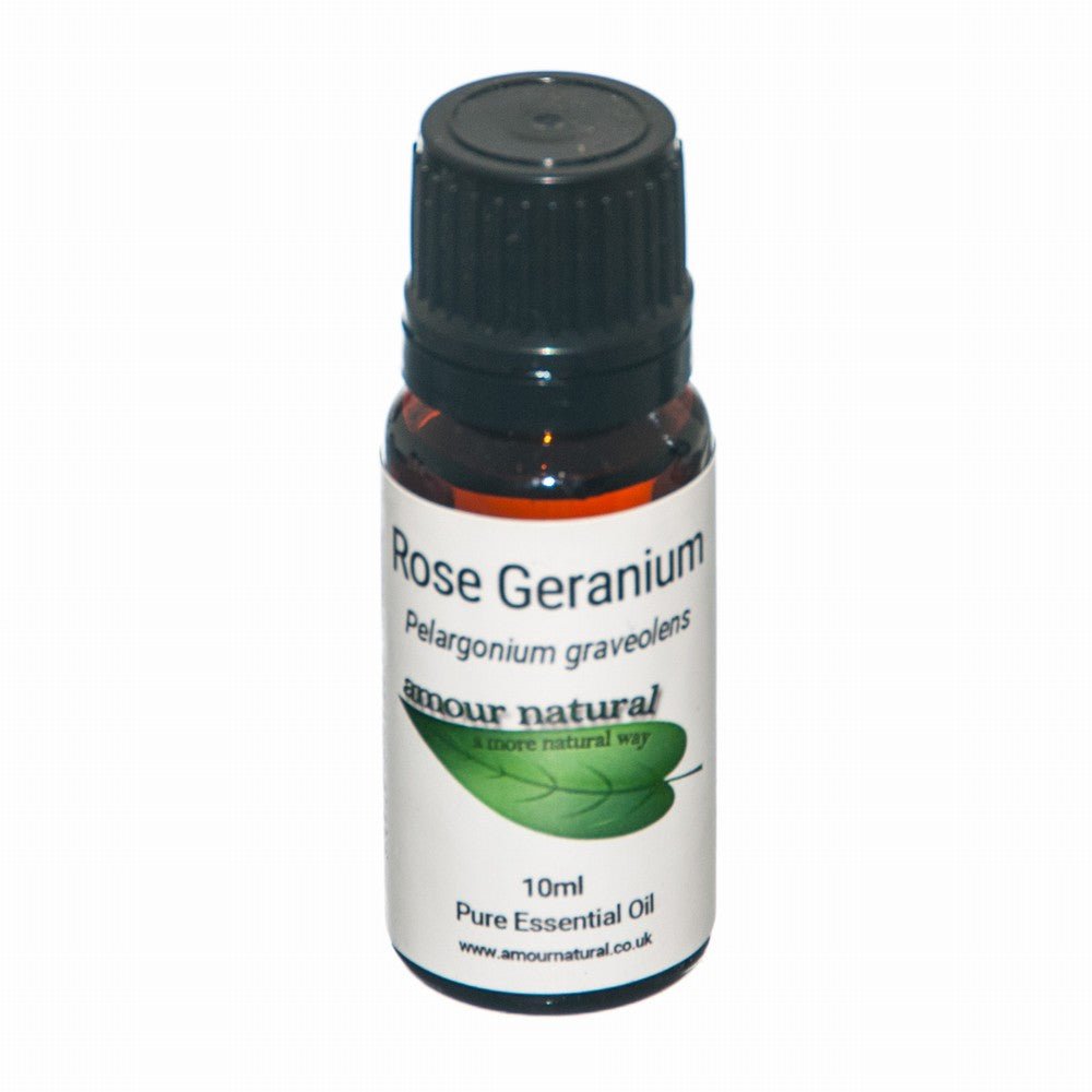 Amour Natural Rose Geranium Oil - Earthfare Supermarket - 5060337350792