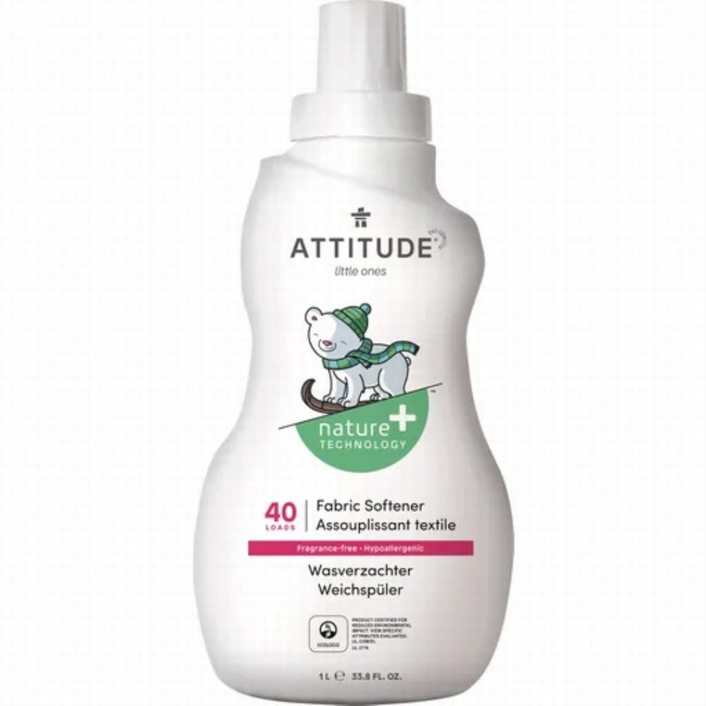 Attitude Fabric Softener Baby Fragrance Free - Earthfare Supermarket - 626232421439