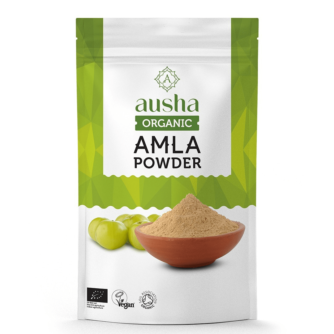 Ausha Organic Amla Powder 250g - Earthfare Supermarket - 0604565056856