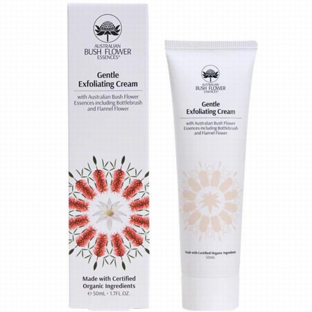 Australian Bushflower Gentle Exfoliating Cream - Earthfare Supermarket - 9326922005208