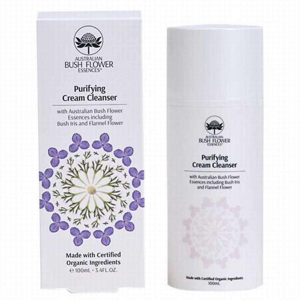 Australian Bushflower Purifying Cream Cleanser - Earthfare Supermarket - 9326922005154