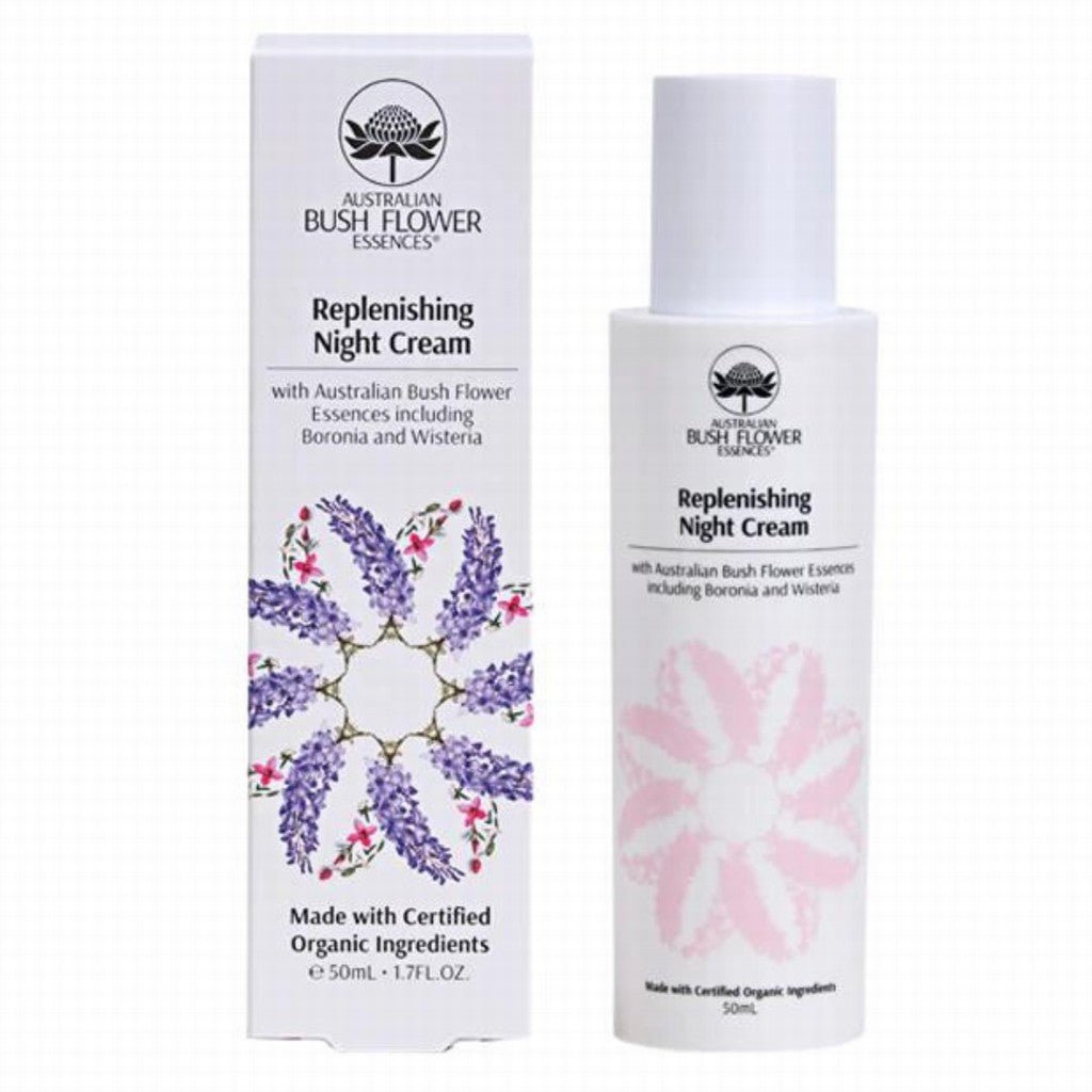Australian Bushflower Replenishing Night Cream - Earthfare Supermarket - 9326922005123