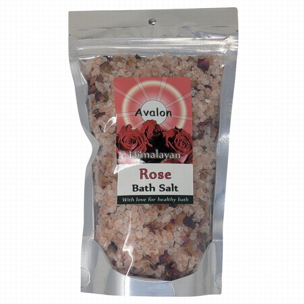 Avalon Himalayan Bath Salt Rose - Earthfare Supermarket - 8595200607811