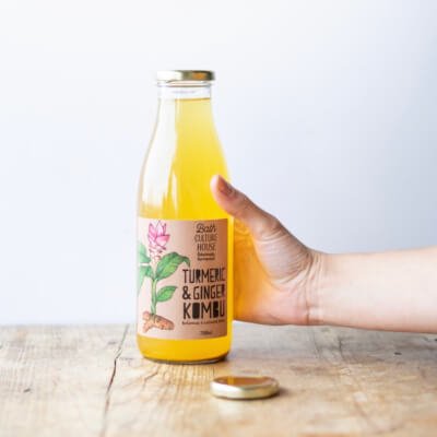 Bath Culture House Turmeric & Ginger Kombucha 500Ml - Earthfare Supermarket - 5060725110182