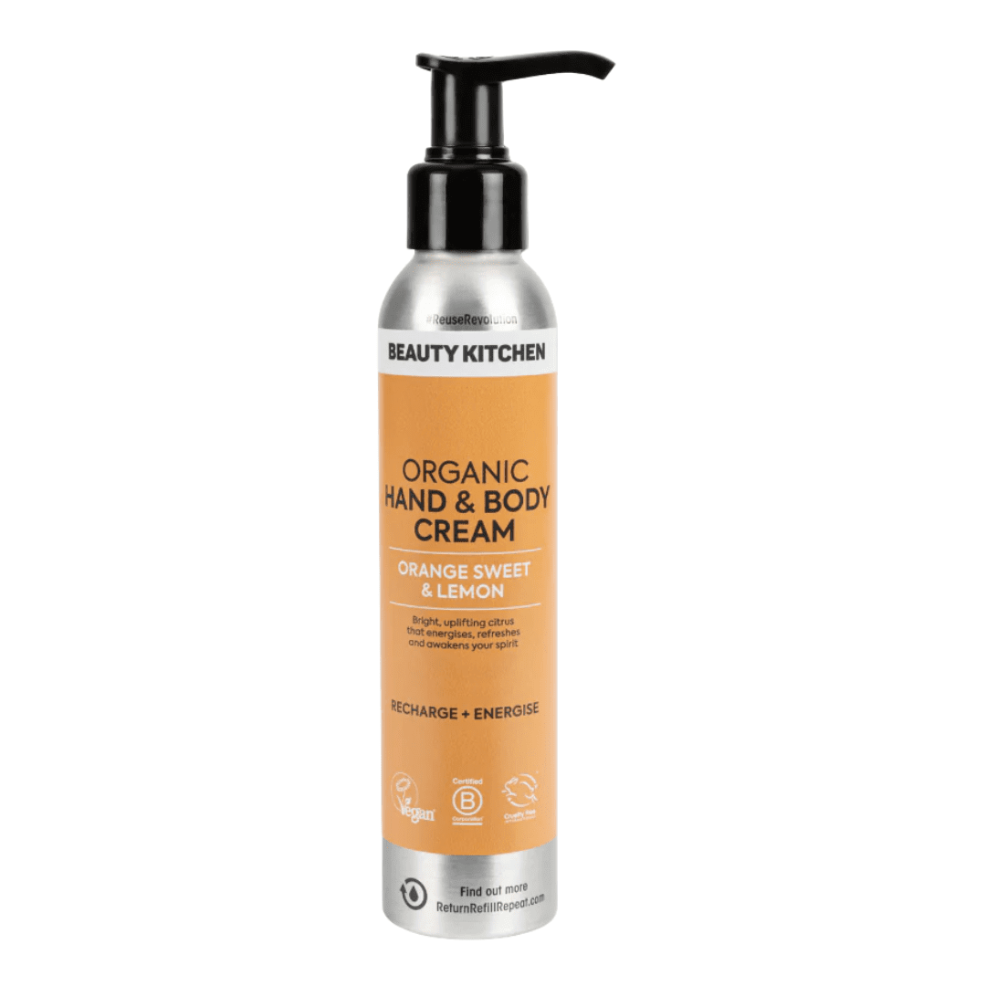 Beauty Kitchen Organic Orange Sweet & Lemon Hand & Body Cream - Earthfare Supermarket - 5060410577726