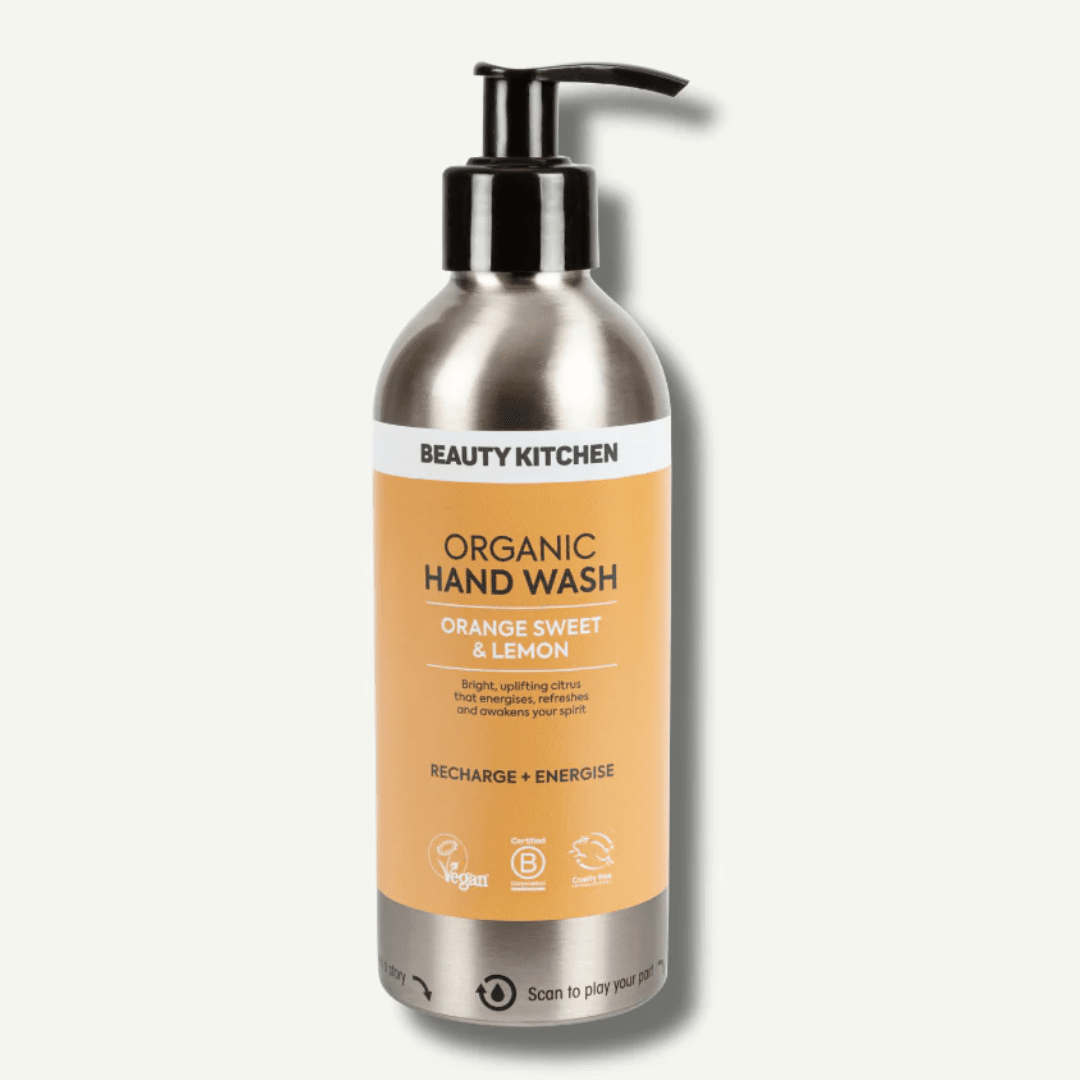 Beauty Kitchen Organic Orange Sweet & Lemon Hand Wash 300ML - Earthfare Supermarket - 5060410577740