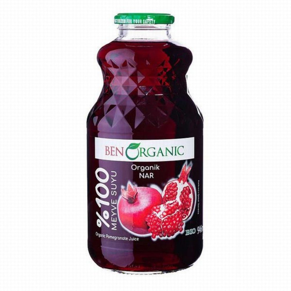 Ben Organic Pomegranate Pure Juice - Earthfare Supermarket - 8680313580325