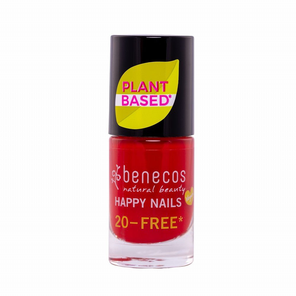 Benecos Nail Polish (Vintage Red) - Earthfare Supermarket - 4260198094694